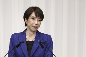 Japonijos parlamentas po rinkimų pakartotinai paskyrė S. Takaichi ministre pirmininke