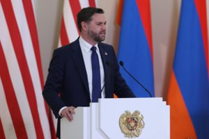 J. D. Vance‘as: Iranas vis dar nenori pripažinti D. Trumpo raudonųjų linijų