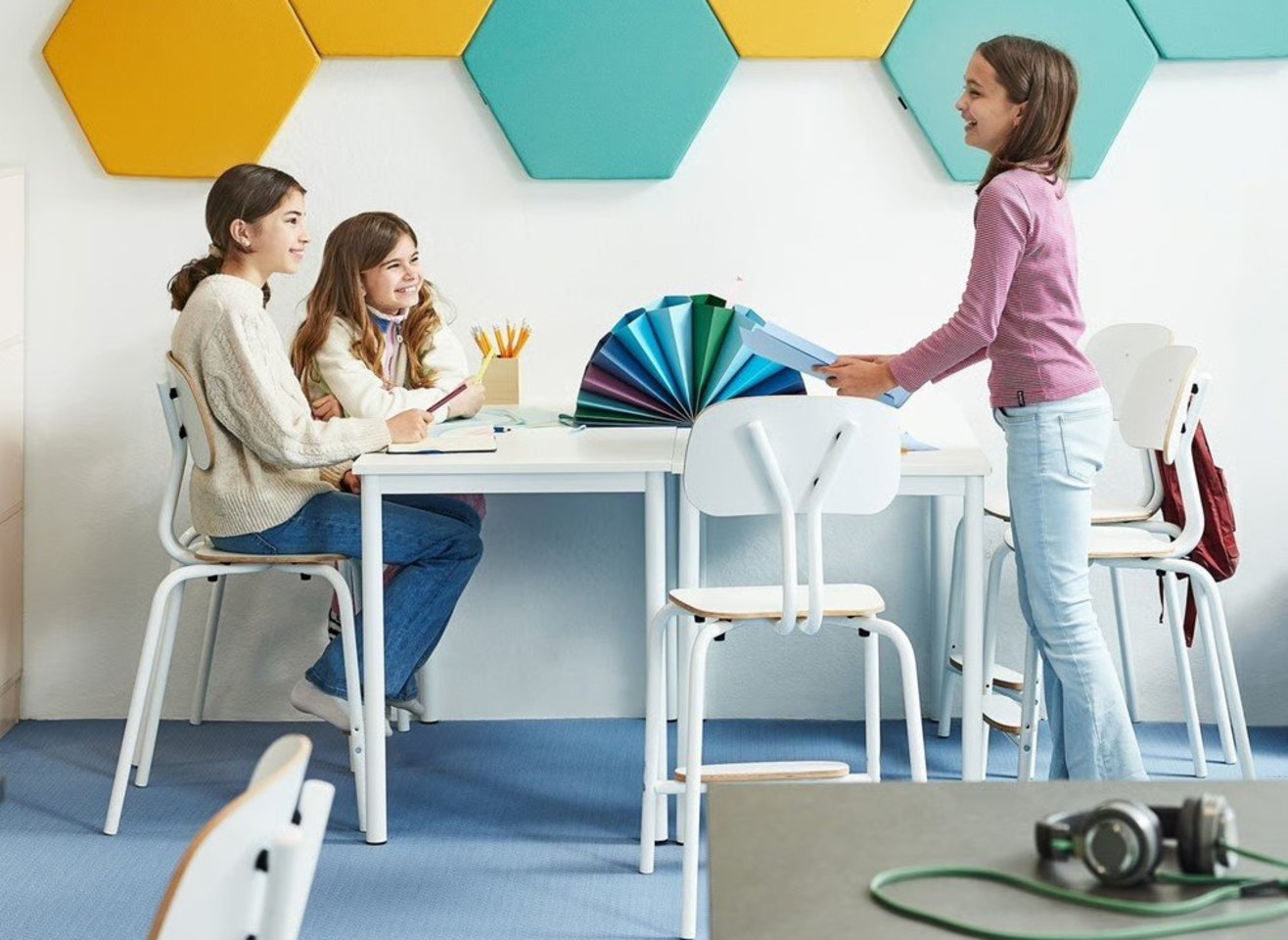  „AJ Produktai“ mokymosi erdvės priedai