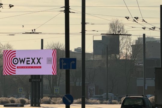 OWEXX lauko ekranų tinklas: modernūs ir matomumą užtikrinantys sprendimai Kaune
