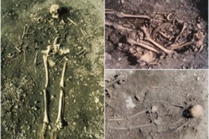 Surado neįprastą senovinį kapą: ant dukters krūtinės – tėvo kaulai