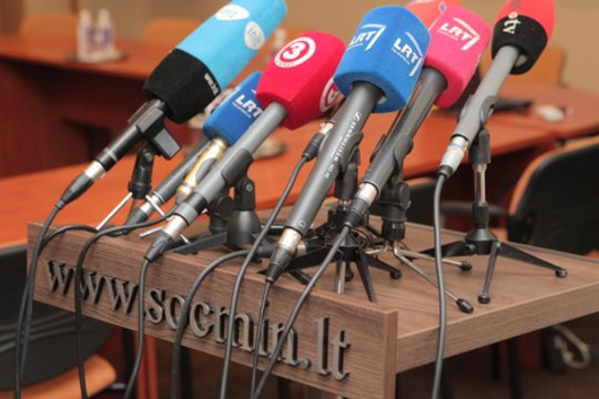 Vyriausybė pritaria, kad didėtų baudos už atsisakymą teikti informaciją žurnalistams