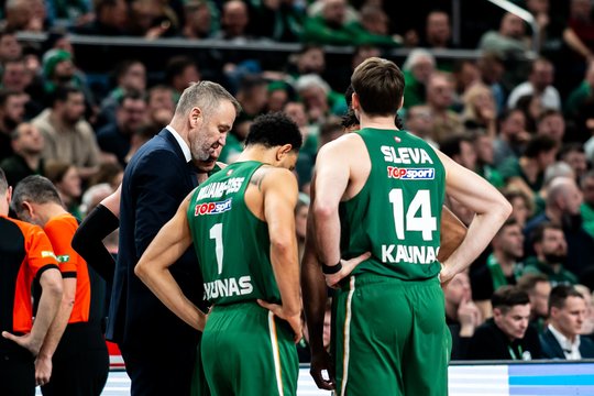 Paskutinėje repeticijoje prieš KMT finalo ketvertą „Žalgiris“ nesunkiai įveikė kėdainiečius