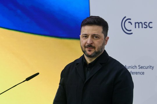 V. Zelenskis pabrėžia Ukrainos norą pasiekti rezultatų derybose: šiuo metu jis nėra pakankamas