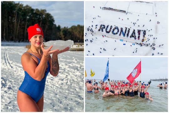 Ruonius sukvietusios alytiškės idėja sukūrė Lietuvos rekordą: „Jūra – mūsų stiprybės liudininkė“