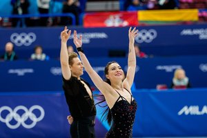 Neįtikėtinas įvertinimas A. Reed ir S. Ambrulevičiui – lietuvių pora dar kartą pasirodys olimpiadoje