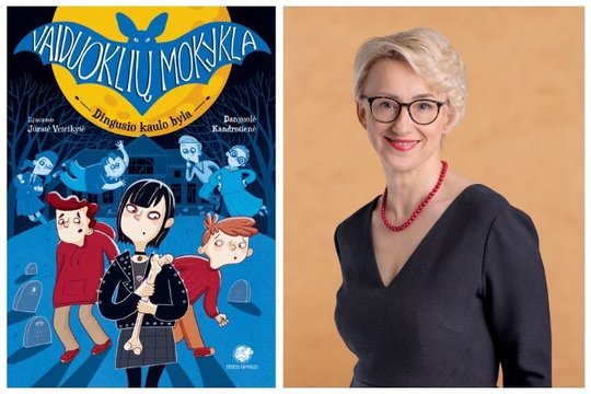 Vilniaus knygų mugėje – Danguolės Kandrotienės detektyvas vaikams „Vaiduoklių mokykla“
