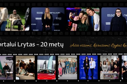 Portalui Lrytas – 20 metų: svarbiausios dvidešimtmečio akimirkos