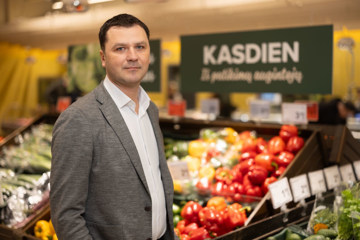 „Maximos“ Pirkimų departamento vadovas Marius Tilmantas