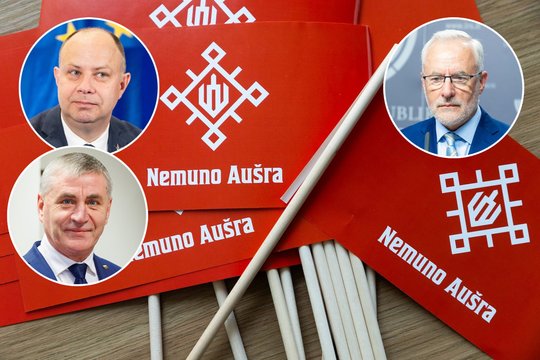 Į įtartinus pinigus „Nemuno aušros“ sąskaitoje žiūri rimtai: gali būti pretekstas pokyčiams?