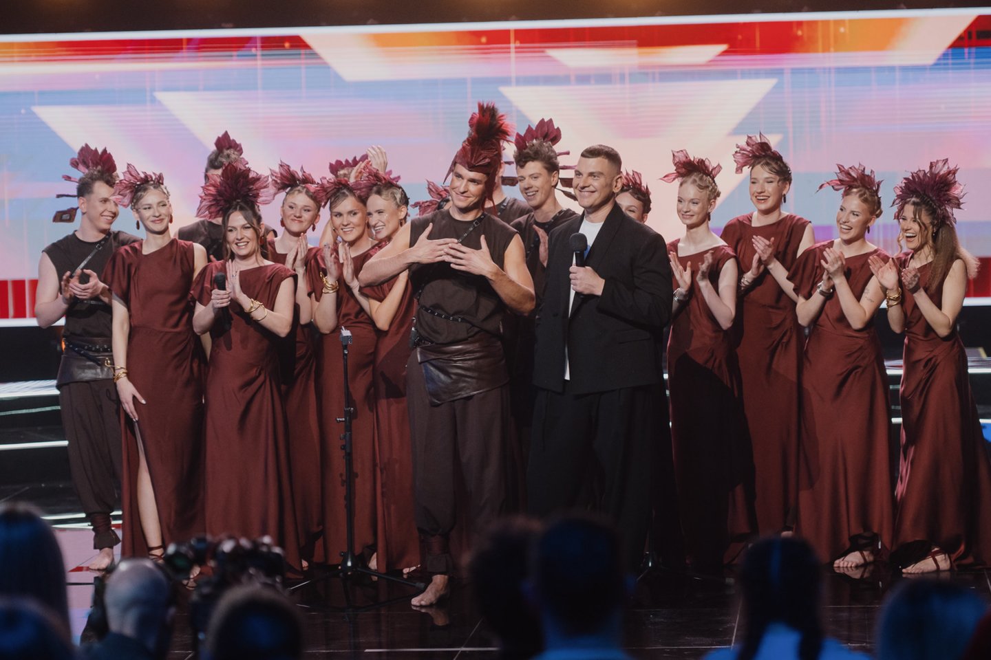 Laidos akimirka.<br> J.Stepanovos nuotr.