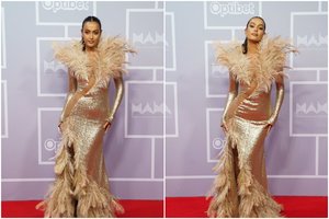 M.A.M.A. renginyje Karolina Meschino prabilo apie santykius su OG Version: „Mes stengiamės“