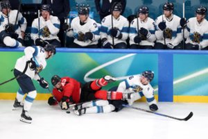 Apmaudą lieję suomiai pirštu dūrė į pergalingą Kanados šūvį: „Įvartis neturėjo būti įskaitytas“