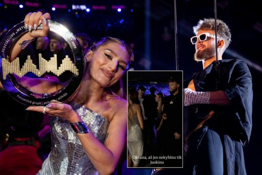 M.A.M.A. užkulisiuose – netikėtas Jessicos Shy ir Dominyko Dirksčio susitikimas: uždavė intriguojantį klausimą