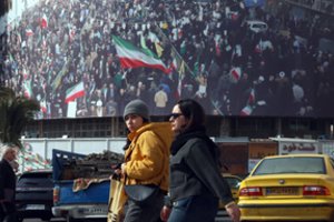 Irano studentai Teherane skandavo antivyriausybinius šūkius