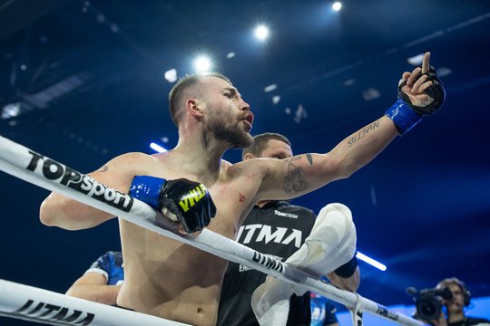 „UTMA 17“: R. Krilavičius tapo naujuoju organizacijos čempionu