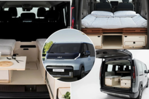 Pristatė nebrangų dvivietį elektrinį kemperį: štai, kokius patogumus jame rasite