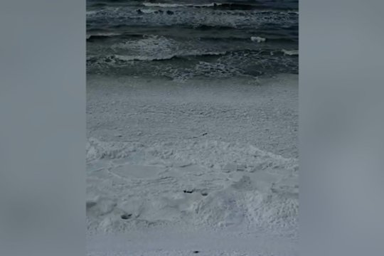 Tokį vaizdą pajūryje ne kasdien išvysi: skaitytoja pasidalijo kerinčiais kadrais