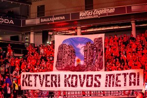 Prieš KMT finalą – jautri „Ryto“ sirgalių žinutė