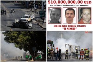 Už jo „galvą“ JAV siūlė 15 mln. dolerių: po narkotikų barono nužudymo – chaosas Meksikoje