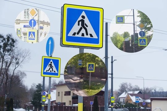 Pėsčiųjų perėjų ženklai Kaune – kaip Rusijos ir Baltarusijos miestų gatvėse