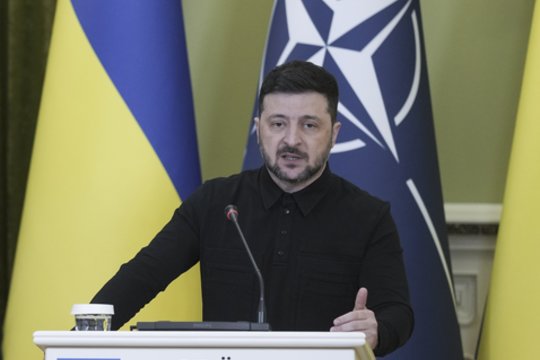 V. Zelenskis neabejoja – V. Putinas jau pradėjo Trečiąjį pasaulinį karą: „Klausimas yra kiek teritorijos jis sugebės užimti“