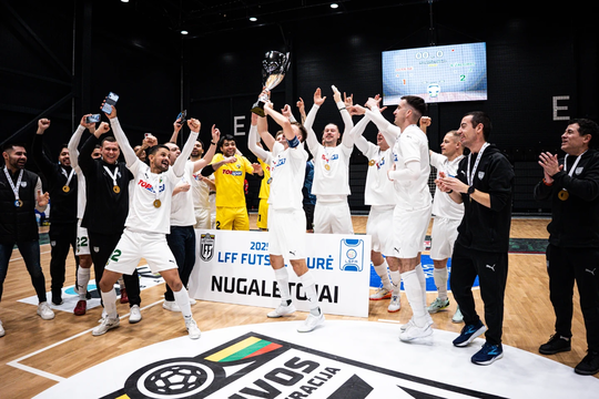 Paaiškėjo naujieji LFF salės futbolo taurės nugalėtojai