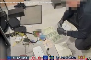 Tarptautinės operacijos metu likviduotas sukčiavimo skambučių centras Ukrainoje