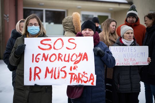 „Gyventi pasidarė praktiškai neįmanoma“: Vilniaus rajonas šaukiasi pagalbos iš premjerės