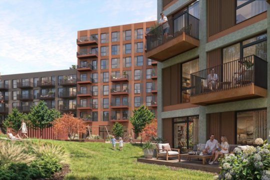 Vietoje senų sandėlių Pašilaičiuose kils trys daugiabučiai už 25 mln. eurų