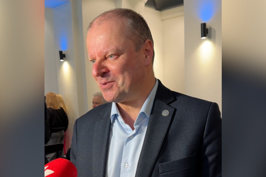 Demokratų „Vardan Lietuvos“ valdybos posėdyje S. Skvernelis spinduliavo gera nuotaika: „Reikės išsirinkti“