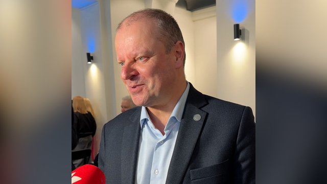 Demokratų „Vardan Lietuvos“ valdybos posėdyje S. Skvernelis spinduliavo gera nuotaika: „Reikės išsirinkti“