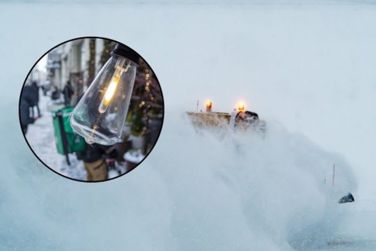 JAV šimtai tūkstančių gyventojų liko be elektros