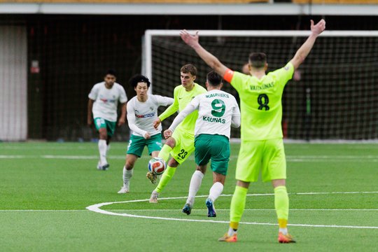 „Riteriai“ buvo arti pergalės, bet čempionas „Kauno Žalgiris“ staigiai numarino sensaciją