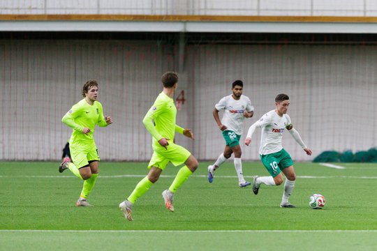 „Riteriai“ buvo arti pergalės, bet čempionas „Kauno Žalgiris“ staigiai numarino sensaciją