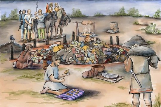 2800 metų senumo moterų ir vaikų masinė kapavietė atskleidė senovinius žiaurumus