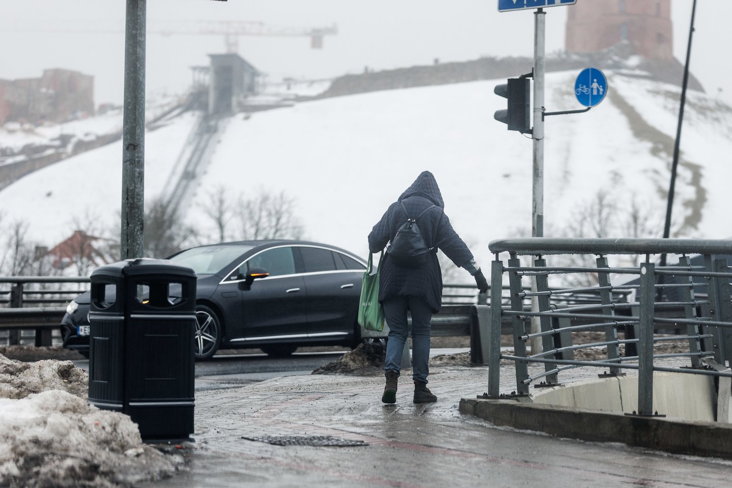 Plikledis Vilniuje.<br> V. Skaraičio nuotr.