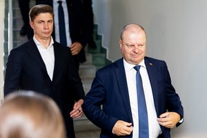 M. Sinkevičius šiuo metu neįsivaizduoja koalicijos su S. Skverneliu: netapsime politine priedanga