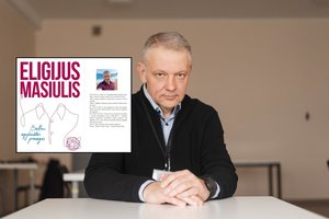 E. Masiulio knygoje – atsiminimai apie iš E. Gentvilo gautą paslaptingą segtuvą ir vyrą balkone