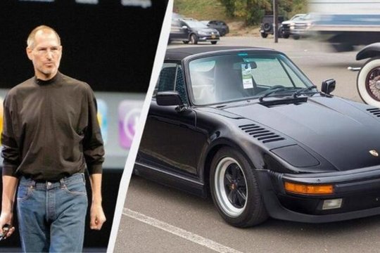 Paaiškėjo, kodėl milijardierius S. Jobsas kartą turėjo skubiai paslėpti savo „Porsche“