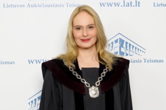 LAT teisėja G. Ambrasaitė-Balynienė pradeda eiti pareigas Bendrame patentų teisme