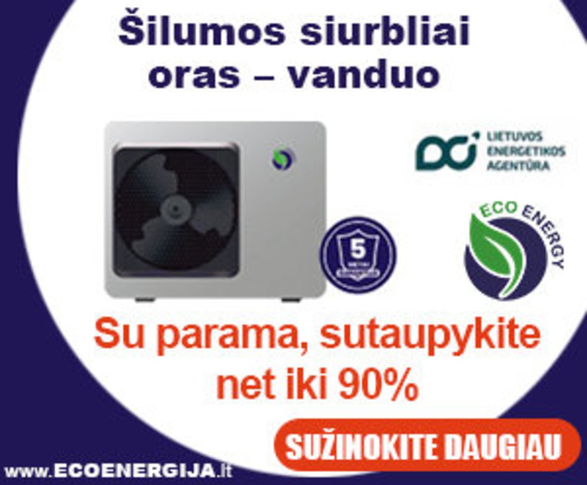   UAB „Ecoenergija.lt“ šilumos siurbliai