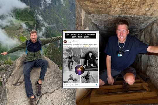 Plinta kraupūs melai apie keliautoją Paulių Samošką