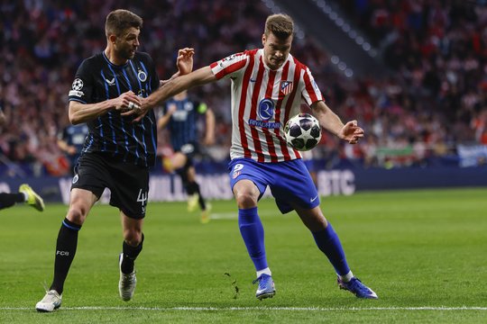 Net tris įvarčius įmušęs norvegas išvedė Madrido „Atletico“ į Čempionų lygos aštuntfinalį
