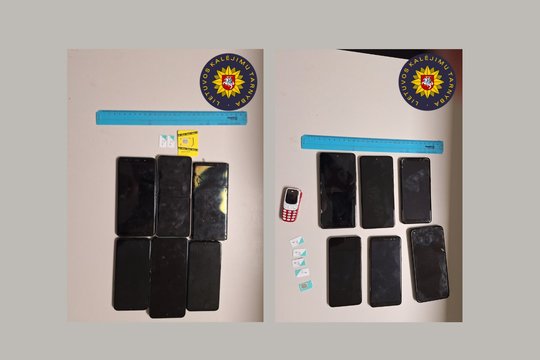 Du kartus bandyta permesti draudžiamus daiktus į Marijampolės kalėjimą