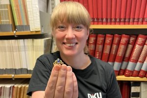 Rado retą viduramžių žiedą, turintį mistinių reikšmių – sureagavo itin emocingai