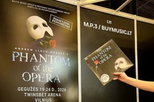 Išskirtinis miuziklo „Operos fantomas“ vinilas bus pristatytas Knygų mugėje