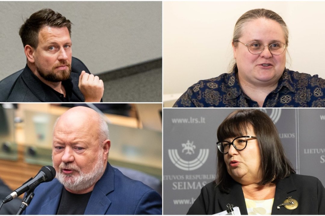 A. Širinskienė, E. Gentvilas, R. Puchovičius ir O. Leiputė: kito nuodėmę garsiai smerkiate, savąją tyliai pateisinate?