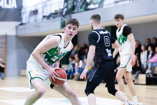 Šaltų nervų „Žalgirio-2“ kapitonas – apie iki nakties žiūrėtą momentą, duoklę asistentui ir A. Obstą