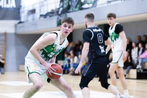 Šaltų nervų „Žalgirio-2“ kapitonas – apie iki nakties žiūrėtą momentą, duoklę asistentui ir A. Obstą